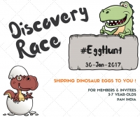 Discovery Race - Dinosaur Egg Hunt